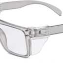 Photochromic Anti Bluelight UV400 Auto-Darkening Clear to Smoke Lens Transitional ANSI Z87.1 Safety SunglassesGlasses