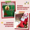 Christian Christmas Ornaments - Religious Christmas Ornaments for Women - Christian Gifts for Women - Catholic Bible Verse Jesus Inspirational Faith Baptism Jesus Lamb Ceramic Ornament