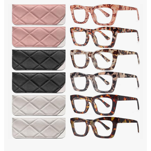 CCVOO Stylish Reading Glasses for Women, Eyeglasses, Blue Light Readers for Women, Computer Eye Glasses, Cheaters, +1.75