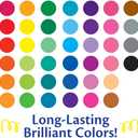 Crayola Ultra Clean Fine Line Washable Markers (40ct), Colored Markers for Kids, Fine Tip, Coloring Book Art Supplies, Gifts for Kids, Ages 3, 4, 5
