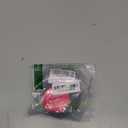 REECHO Space Bun Hair Pieces, 2 PCS Mini Claw Clip in Messy & Cat Ears Fake Hair Bun Extensions HB001 Wig Accessory Updo Hairpieces for Women (Pack of 2-3" Straight, Black Brown)