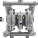 QuenPenge Air Operated Double Diaphragm Pump 1/ 2 inch Inlet/ Outlet, 16 GPM