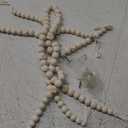 KLOGTSIND Wood Bead Curtain Tiebacks, 8 Pack Curtain Tie Backs for Curtains, Boho Farmhouse Curtain Tie Backs for Home Office Room Decor