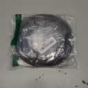 Black Rubber Weather Stripping Door Seal Strip, D Shape Door Weather Seal Strip, Self-Adhesive Soundproofing Frame Insulation Tape for Doors Frame/Window Seal, Blocks Cold Drafts Noise (23 feet)