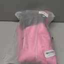 Dog Winter Coat, Adjustable Quilted Dog Snow Jacket with Fleece Lining, Water Resistant Pet Apparel for Cold Weather, Warm Large Doggie Coat with Leash Hole and Reflective Strip, NewPink L