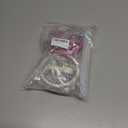 Flip Straw Lid for Stanley Quencher, Spill Proof 40 OZ Tumbler Lids for Stanley Cup, Non Spill Straw TOP Cover Replacement Accessories with Brush Red and White