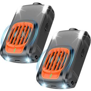 Ultrasonic Mice Repellent Indoor, 2 Pack Rodent Mouse Repellent Plug in, Electronic Rat Pest Bat Deterrent with 4 Strobe Lights, Rodent Repellent for Car Engines, House, Garage, Barn, Kitchen, Attic