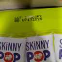 SkinnyPop Popcorn, Original, Whole Grain, Dairy-Free Snack, 0.65oz Bags (6ct)