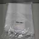 No Hook Shower Curtain and Liner Set, Grey and White Striped Hotel Shower Curtains for Bathroom, Minimalist Waterproof Bathroom Curtain Sets with Snap in Liner Mesh Top Window, 71x74 Inch