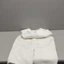 Calvin Klein Womens Basic Cross-Neck Scuba Sheath Dress (4, Cream)