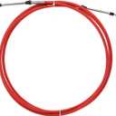 Boat Throttle Control Cable 11.5 (Red) Feet Outboard Rotary Steering Cable for Most Single Station Boats