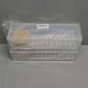 EGEKTBH 2 Pack Card Game Organizer with 7 Removable Dividers, Plastic Card Case for Trading Card Holds 700+Card, Clear Storage Case for Cable/ Shot Glass/ Photo