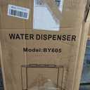 Bottom Loading Water Cooler Dispenser for 3 or 5 Gallon Bottles, Stainless Steel Water Cooler with 3 Temperature Settings - Hot, Cold & Room Water, Ideal Design for Home & Office