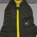 V.PET.B.R Dog Winter Coat, Warm Jacket Padded Fleece Dog Vest with Built-in Harness, Windproof Reflective Cozy Adjustable Snow Pet Coat Clothes with Zipper, for Medium Dogs