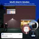 AOQEE 2K Cameras for Home Security-Outdoor/Indoor Camera for Dog/Cat/Pet/Nanny/Baby/Elderly, Color Night Vision, White Light, Siren, 24/7 SD Recordings, Works with Alexa, Plug in (C1-White-2pack-2.4G)