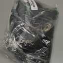 RYB HOME Blackout French Door Curtain - Privacy Thermal Insulated Window Shades for Patio Kitchen Front Entry Back Door Glass Window, Self Adhesive No Drill, Black, W26 x L69 inches, Black, 1 Panel