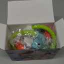 Baby Bath Shower Head with Water Thermometer, 3-in-1 Rechargeable Bath Toys, 3 Exchangable Shower Heads and Soft Silicone Baby Brush, for Newborns, Toddlers in The Tub or Sink - Automatic Ⅱ