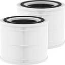 240 Replacement Filter Compatible with 240 Air Purifier, 3-in-1 HEPA Replacement with Activated Carbon Filter for 99.97% Air Pollutants, Odor and Smoke, Filter Replacement for 240 Air Purifier, 2 Pack