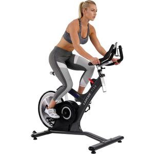Sunny Health & Fitness Premium ASUNA Indoor Stationary Exercise Bike, Indoor Cycling Equipment w/Step-less Magnetic Resistance Plus Adjustable Handlebar & Seat, Home Cardio Training Machine for Adult