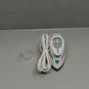 BEAUTURAL Mini Travel Steam Iron for Clothes with Dual Voltage, Temperature Control, Non-Stick Soleplate and Cord Storage, Ideal for Sewing, Quilting and Handcraft (White)