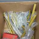 7.2FT Round Balloon Arch Stand,Gold Arch Backdrop Stand for PartiesMetal Circle Wedding Arch Heavy Duty for Ceremony Birthday Party Anniversary Bridal Graduation Decoration