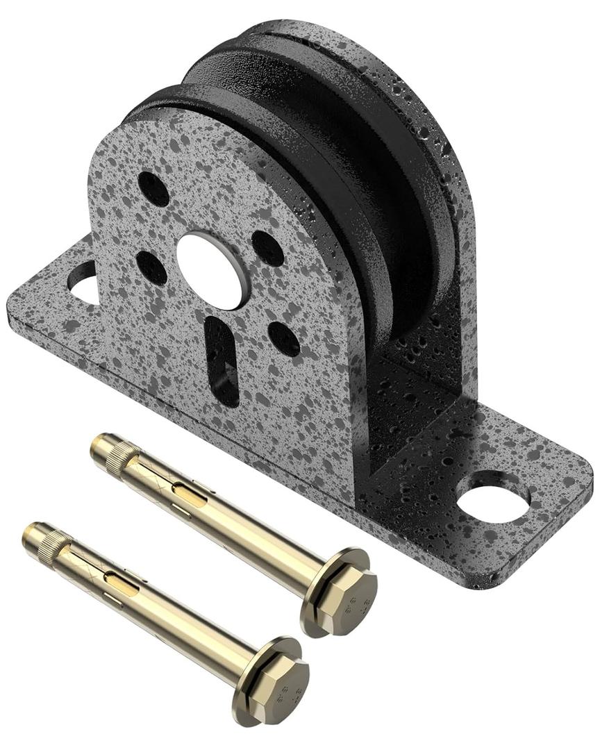 Silent Cable-Pulley-Wheel Fit for Home Gym Equipment, Clothesline, LAT Pulldown Machine, Lifting - Heavy Duty Single Mounted Pulley Block with Fixed Bearing (1)