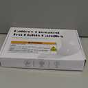 WoneNice 12 pcs USB Rechargeable Flameless Candles with Remote & Timer, LED Tea Lights for Wedding Christmas Lanterns Emergency Home Decor