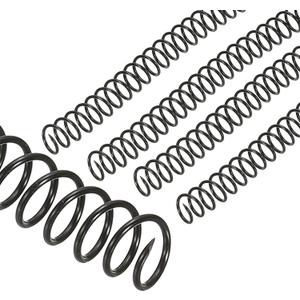 PATIKIL 14mm(9/16") Plastic Spiral Binding Coils, 20 Pcs Binding Spirals 115 Sheet Capacity 3:1 Pitch Binding Spirals for Binding Paper Sheets, Black