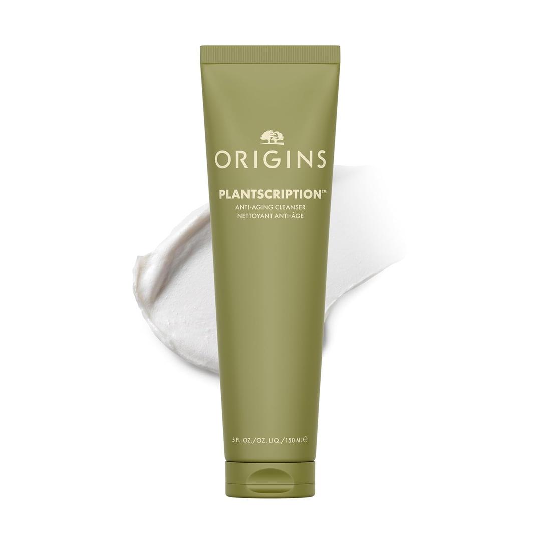 Origins Plantscription Anti-Aging Cleanser | Face Wash For All Skin Types | With Glycerin & Anogeissus, 5 Fl Oz
