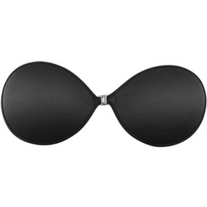 Sticky Bra Adhesive Bra,Strapless, Backless Reusable,Silicone Bra,Sticky Push-Up Bra & Nippl Pasties for Women Girls, Size S