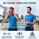 WinBridge Voice Amplifier with Bluetooth Headset Mic, Portable PA System | 15W Portable Speaker with Microphone for Teachers, Auto-Pair, 12–15H Battery, Lightweight,USB/BT Playback, Mute WB002 Blue