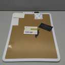 Mr. Pen- Dry Erase Board, 12 x 16 with a Black Dry Erase Marker, White Frame, White Board for Students