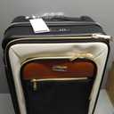 Carry on Luggage Airline Approved 22x14x9, 20 Inch Expandable Hardside Suitcases with Spinner Wheels, Front Business Pockets Carry on Suitcase for Women Men with TSA Lock, Lightweight Travel Luggage