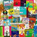 Springbok - Childhood Stories - 400 Piece Jigsaw Puzzle Collage of Favorite Children's Books from The Past and Present