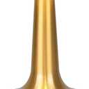 Cordless Metal Desk Lamp, Touch Sensor Control LED Table Lamp,3 Color Stepless Dimmable Battery Powered Lamp for Living Room, Dorm, Home Office (Gold)
