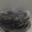 TAILI 2 Pack Corner-adaptive Suction Cup Shower Caddy, Stainless Steel Rustproof Corner Shower Shelves, Large Capacity, Removable Suction Cup Bathroom Organizer, Drill-Free Wall Mounted Baskets, Black