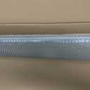 Upgraded 3 FT Base board Heater Cover Compatible with Premium Series, Galvanized Steel Easy Slip-On Heater Cover with Left and Right for Replacing Old Endcaps (White, 3 FT)