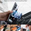 TORRAS Strong Magnetic & Seamless Stand for Samsung Galaxy S24 Ultra Case for MagSafe, Mil-Grade Drop Protection, Adjustable Kickstand for Samsung Galaxy S24 Ultra Case, Anti-Yellowing Diamond Clear