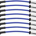 Hoypeyfiy 8 PCS 10.2 MM Racing Spark Plug Wires 88894393 88892762 Replacement for Escalade Silverado Avalanche Tahoe W4500 Tiltmaster Sierra Yukon H2 4.8L 5.3L 6.0L 8.1L 1999-2007