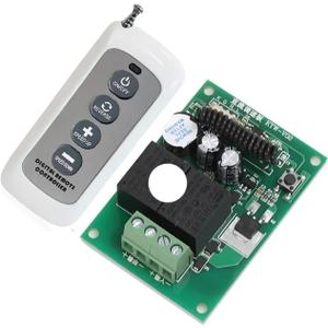 DC Motor Speed Controller with Remote Control 12V 24V PWM stepless Speed Control Switch 10A Wireless Speed Controller Linear Actuator Motor Forward and Reverse Rotation