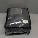 CYMULA Weighted Blanket for Adults (20lbs 60"x80" Queen Size) - Cooling Breathable Heavy Blankets for Summer Winter - Ultra Microfiber Soft Comfort Throw with Glass Beads - Gifts for Men/Women (Dark Grey)