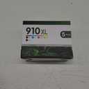 910XL 910 XL Ink Cartridges Combo Pack (5-Pack, 2Black/1Cyan/1Magenta/1Yellow) Replacement for HP 910XL Black and Color Ink Cartridges OfficeJet 8010 8015 8022 Pro 8020 8025 8028 8030 8035 Printer