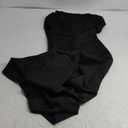 Long Black Formal Dresses for Women Gowns Evening Party Cocktail Dress,Split Elegant V Neck Wrap Ruffle Wedding Guest Dresses, Black M