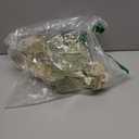 Traico Christmas Tree Topper Bow - Bow: 11" sq. - Tails: 3 Yards Long Each - Champagne Snowflake