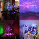LED Balloons 10 Pack, Light Up Balloons 20 Inches Clear Helium Bobo Balloon, Glow Bubble Balloons with String Lights for Valentines Day Halloween Christmas Wedding Birthday Party Decoration