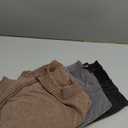 Men's Oversized Cotton T-Shirts Loose Fit Vintage Washed Tee Unisex Short Sleeve Casual Shirts Tops (XX-Large, Black+grey+sand+beige)