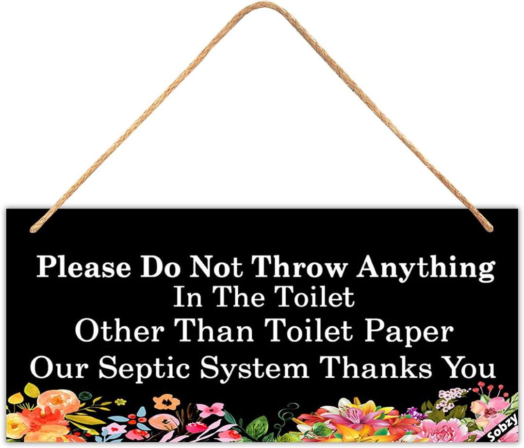 Sign,Man Cave Signs Garage Home Door Wall Decor Wood Sign, Fun Universal Household Family Signs 5.9x11.8inch 2 Pack