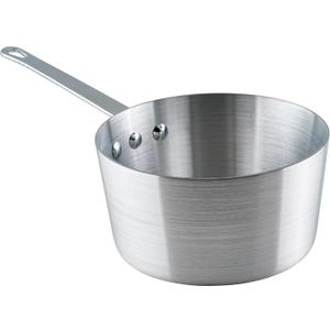 Winco Heavy-Duty Aluminum Tapered Sauce Pan, 3mm, 2.5 Quart