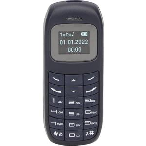 TUORE Unlocked Mobile Phone, Low Radiation Mini Button Phone, Dual SIM Card, Dual Standby, Clear Sound, 2G Network for Calling Pregnant Women for The Elderly (Blue)