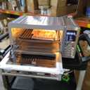 Nuwave Bravo XL Pro Air Fryer Toaster Oven with Grill Combo, 2025 New Ultra-Fast Convection System, 35% Crispier, 2X More Even, 142 Presets, 50-500F, Smarter Probe, PFAS Free, 30QT, Stainless Steel